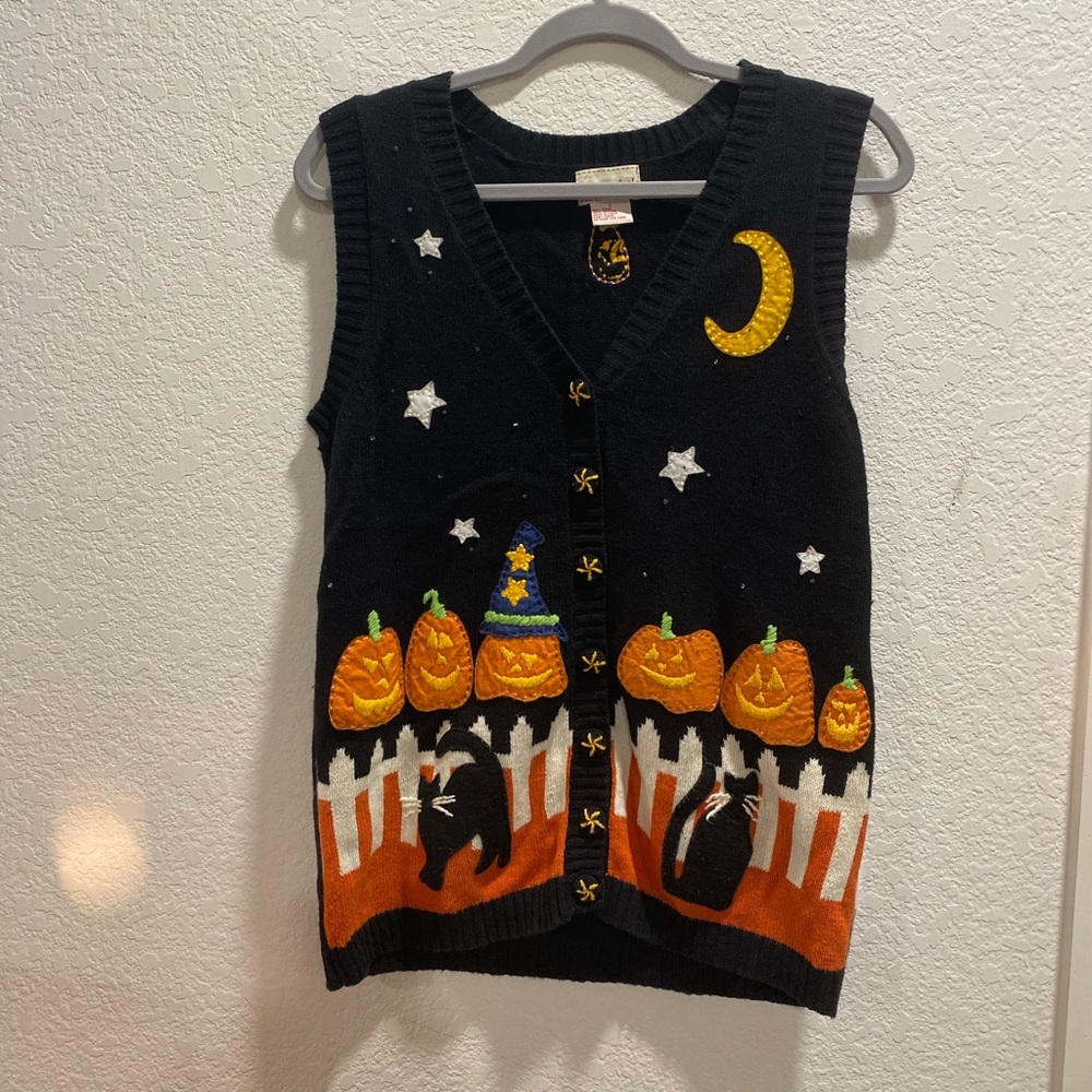 Halloween themed vest